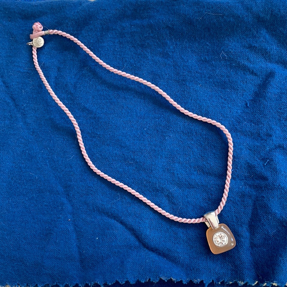Angelique de Paris pink necklace
